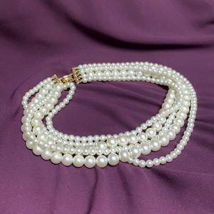 Vintage Costume Pearl Necklace